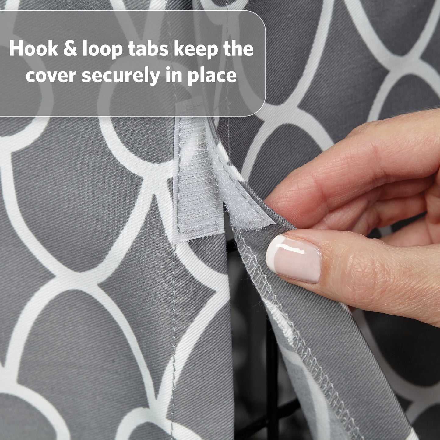 Midwest Homes for Pets 36" Dog Crate Cover in Gray Geometric Pattern