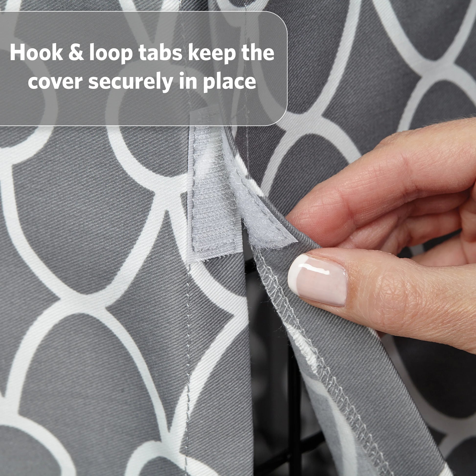 Midwest Homes for Pets 36" Dog Crate Cover in Gray Geometric Pattern
