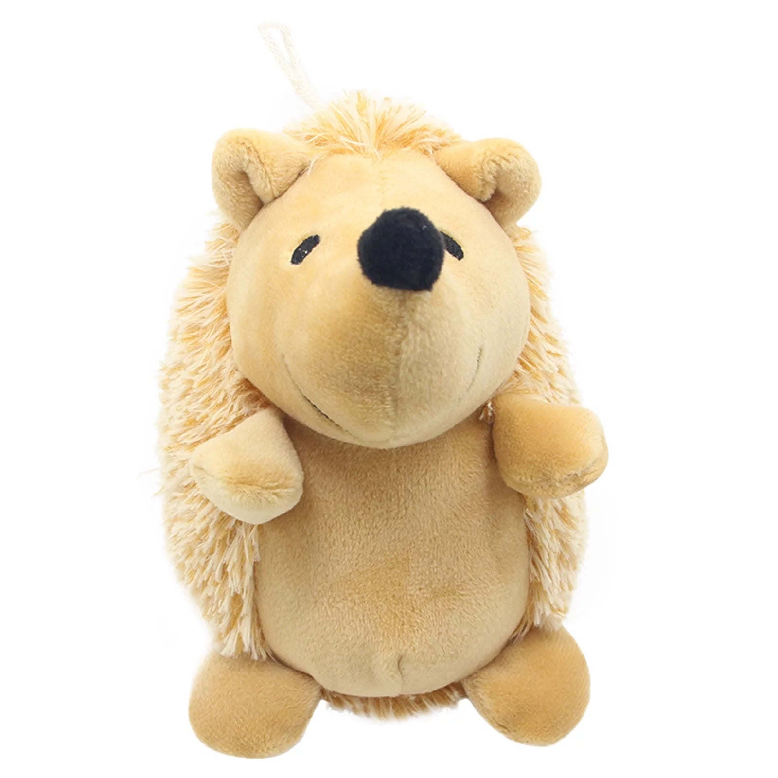 Soft Plush Squeaky Hedgehog Dog Toy - Ideal for Biting, Training, and Playtime for Puppies and Dogs