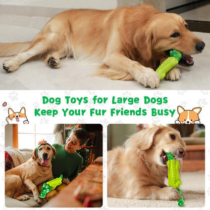 Durable Dog Chew Toys for Aggressive Chewers - Heavy Duty Indestructible Toys for All Dog Breeds and Sizes