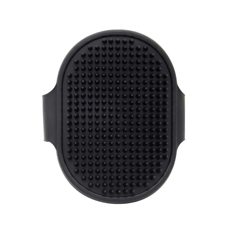 Professional Rubber Grooming Brush for Dogs and Cats - Bathing and Massage Glove for Effective Fur Removal