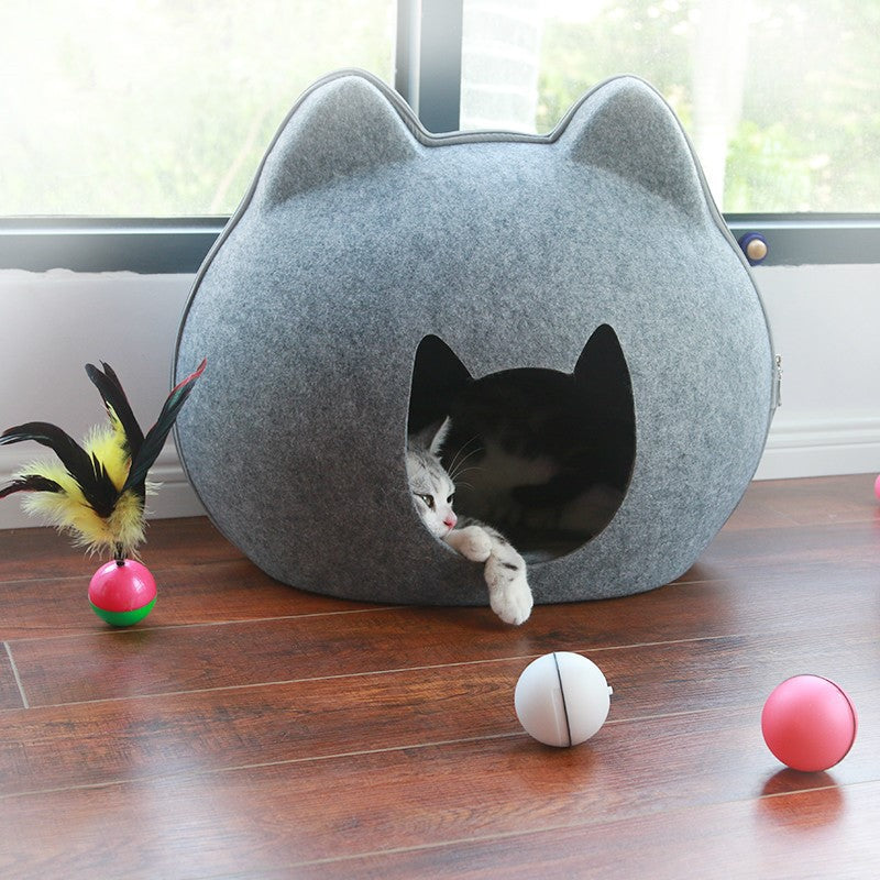 Universal Four-Season Cat House for Pets - Summer Edition