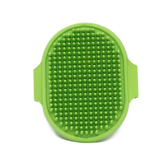 Professional Rubber Grooming Brush for Dogs and Cats - Bathing and Massage Glove for Effective Fur Removal