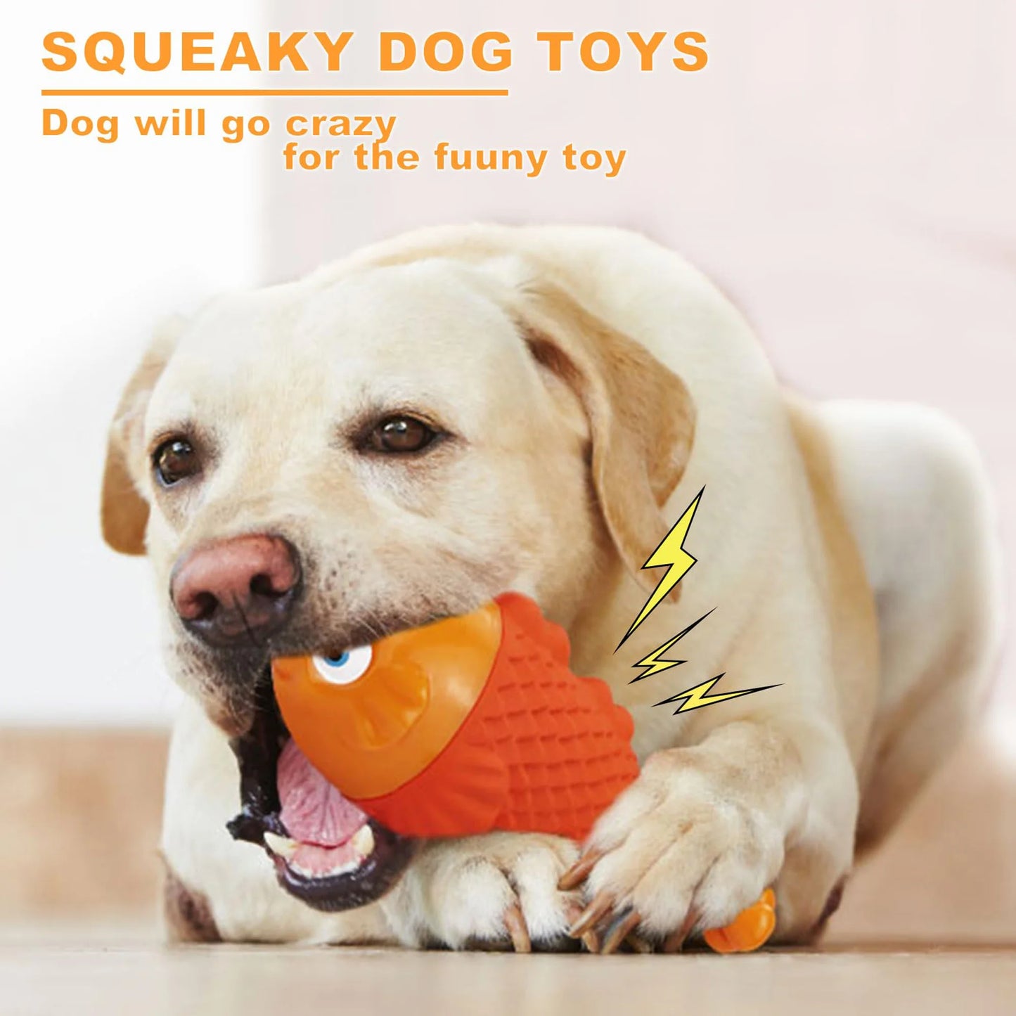 Durable Dog Toys for Aggressive Chewers in Large Breeds - Indestructible Chew Toys, Squeaky Toys, and Pool Toys for Super Chewers