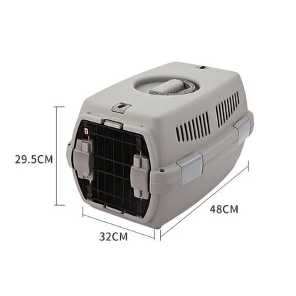 Axgear Pet Crate Airline Approved Travel Carrier for Dogs and Cats - Ideal for Camping and Travel