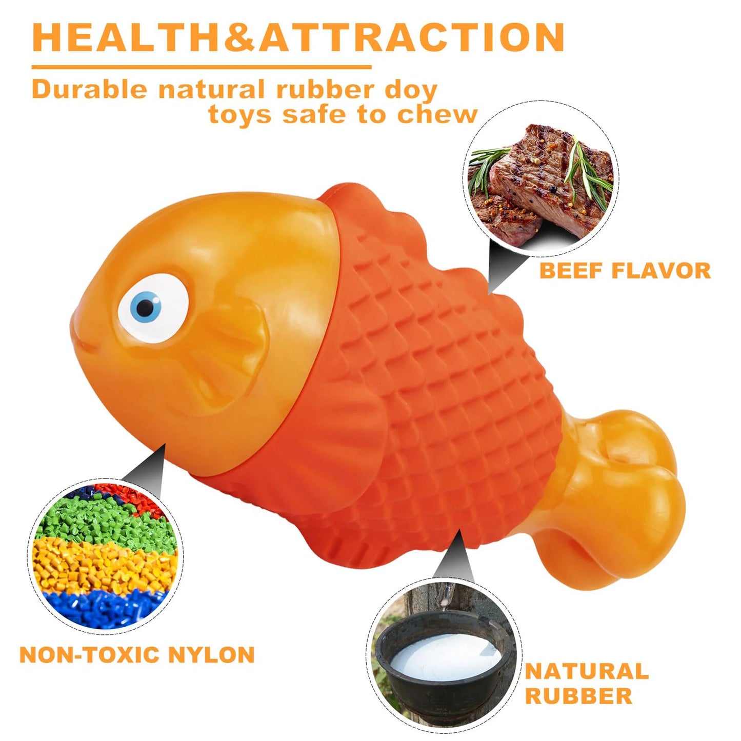 Durable Dog Toys for Aggressive Chewers in Large Breeds - Indestructible Chew Toys, Squeaky Toys, and Pool Toys for Super Chewers